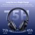 UGREEN HiTune Max5c Bluetooth Headphones Over Ear with Adaptive Active Noise Cancellation, BT 5.4, Spatial Sound, Hi-Res Sound, EQ in App, 75h Battery, Comfortable Hold, Dual Connection - Black